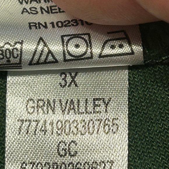 3X 1.State green velour pull on elastic waist lounge jogger pants with pockets - Picture 11 of 14